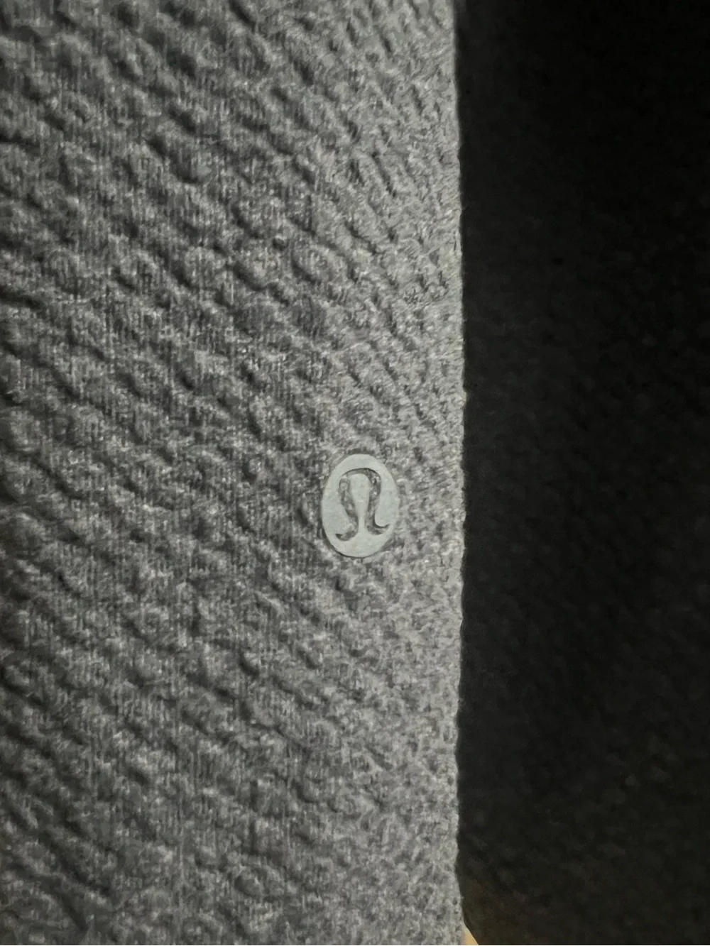 Lululemon At Ease Crew Waffle Texture Dark Grey Size XXL